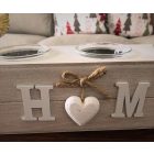 Mécsestartó "Home" Dekorációval