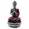 Buddha mécsestartó - Piros - Közepes