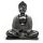 Buddha Figura Fehér Szürke  - Közepes