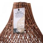 Rattan Asztali Lámpa - Sötétbarna