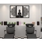 Buddha és Mandala Fali Dekoráció 3 db-os