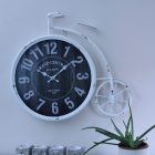 Kerékpár Formájú Fali Óra Fehér