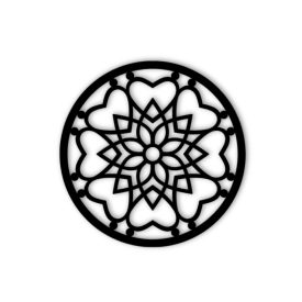 Szeretet Mandala Fali Dekoráció