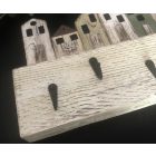 Kézműves Házikós Fali Kulcstartó