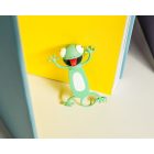 Vicces könyvjelző, gekko