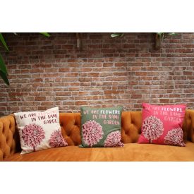 Pamut Díszpárnahuzat - Felirattal