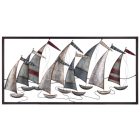 Fém Fali Dekoráció Vitorlás Regatta