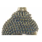 Buddha Fej, régies , műgyanta 