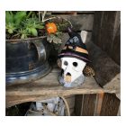 Kültéri Led-es Dekoráció Koponya Kalapban