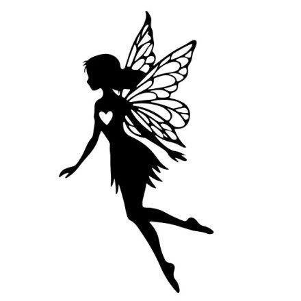 Tündér fali dekoráció