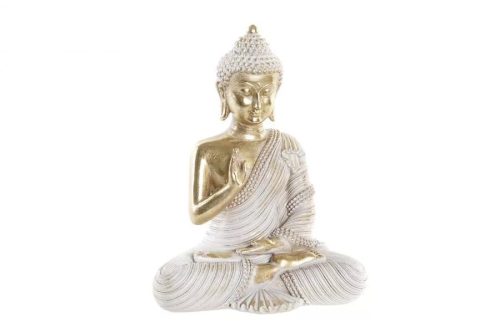 Buddha Szobor Aranyozott 20 cm