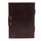 Bőr kötésű notesz Világatlasz