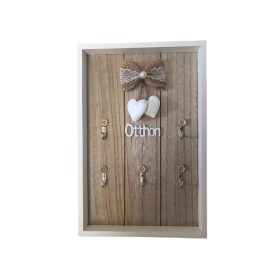 Fali Akasztós Kulcstartó Otthon