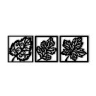 Levelek - 3 db-os fali dekorációs szett