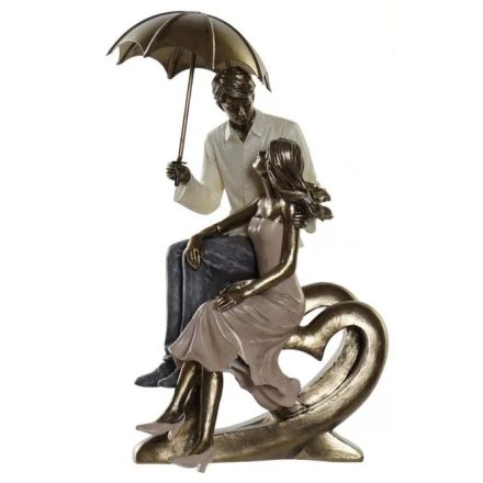 Dekorációs figura, Szerelmes pár esernyővel