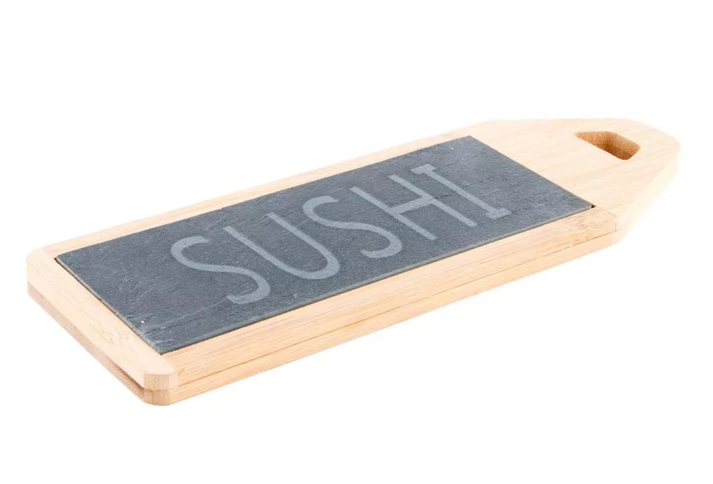 Sushi Tálaló, Bambusz és Palakő